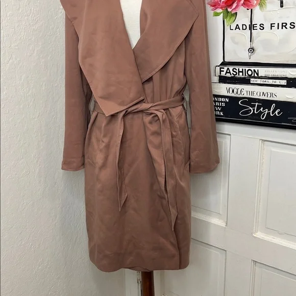 All Saints Bexley Mac Trench Coat Size S